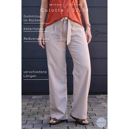 Meine Victoria- Culotte Damen - Papierschnittmuster Gr. 32-54