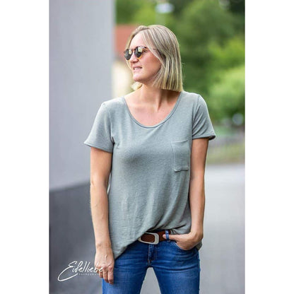 Shirt Damen-Papierschnittmuster Gr. 32-58 Vivien