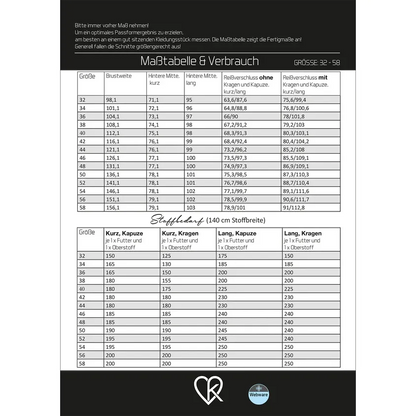 Papierschnitt Basic Weste Damen | Größe 32-58